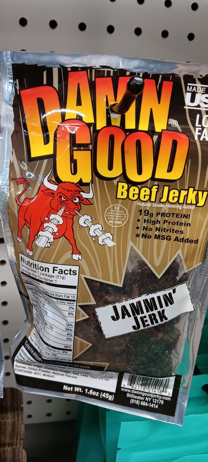 DAMN GOOD BEEF JERKY JAMMIN JERK