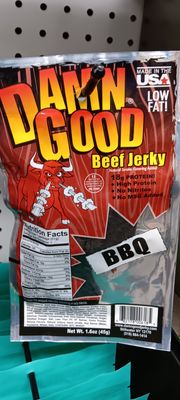 DAMN GOOD BEEF JERKY BBQ