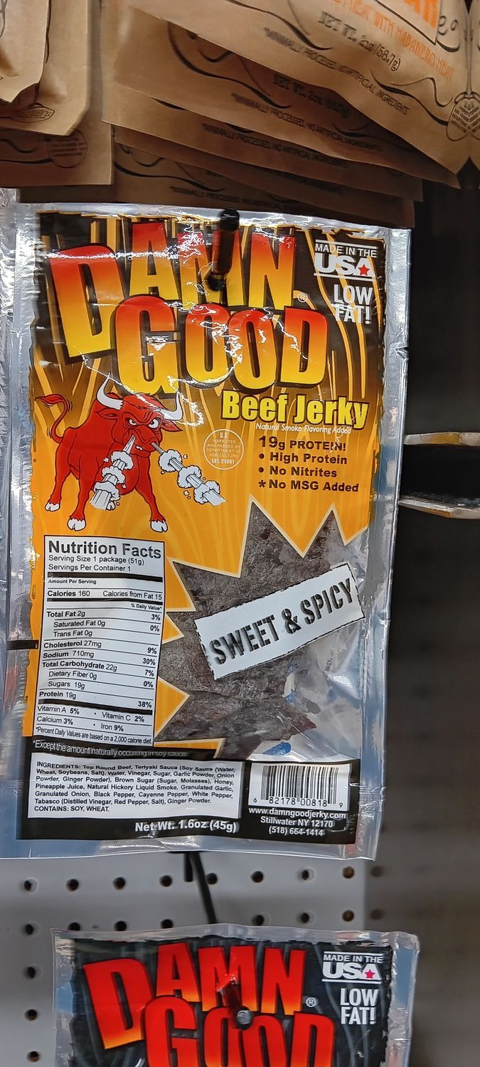 DAMN GOOD BEEF JERKY SWEET &amp; SPICY