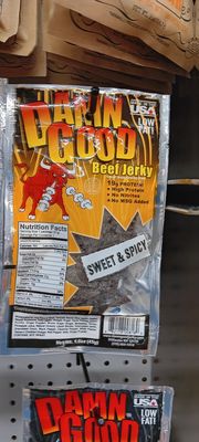 DAMN GOOD BEEF JERKY SWEET &amp; SPICY