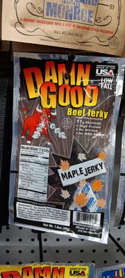 DAMN GOOD BEEF JERKY MAPLE