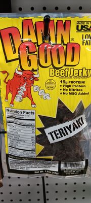 DAMN GOOD BEEF JERKY TERIYAKI