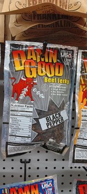DAMN GOOD BEEF JERKY BLACK PEPPER
