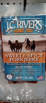 J.C.RIVERS SWEET SPICY PORK JERKY