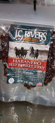 J.C RIVERS HABANERO BRISKET JERKY