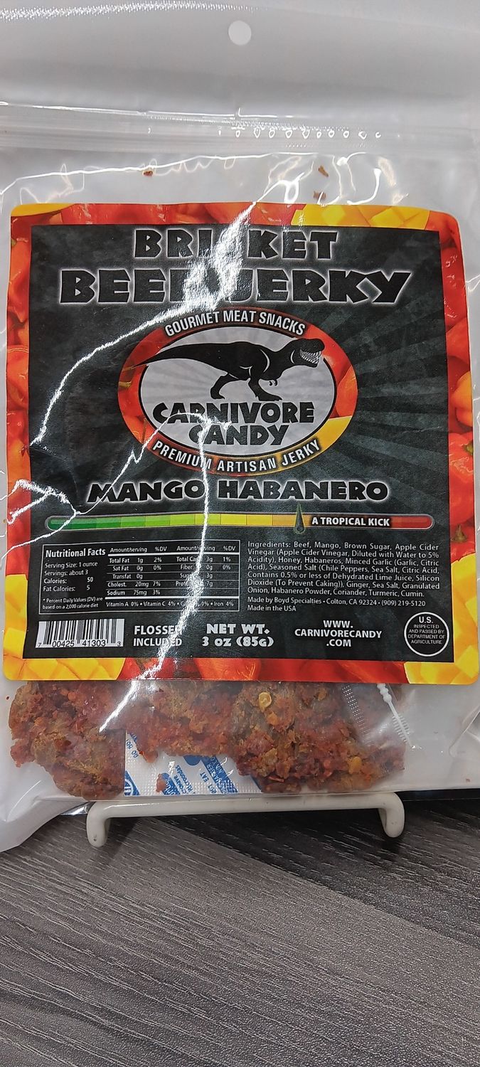 CARNIVORE CANDY BRISKET MANGO HABANERO