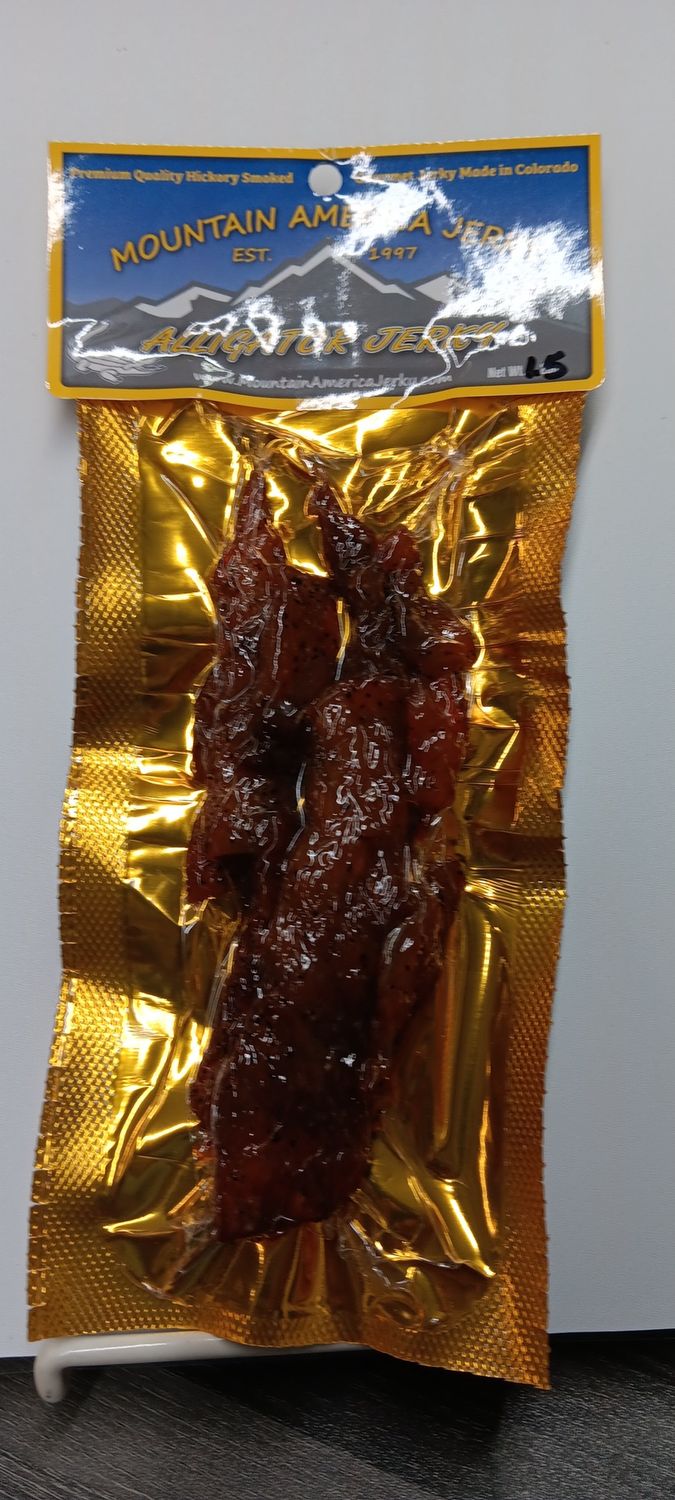 MOUNTAIN AMERICA ALLIGATOR JERKY