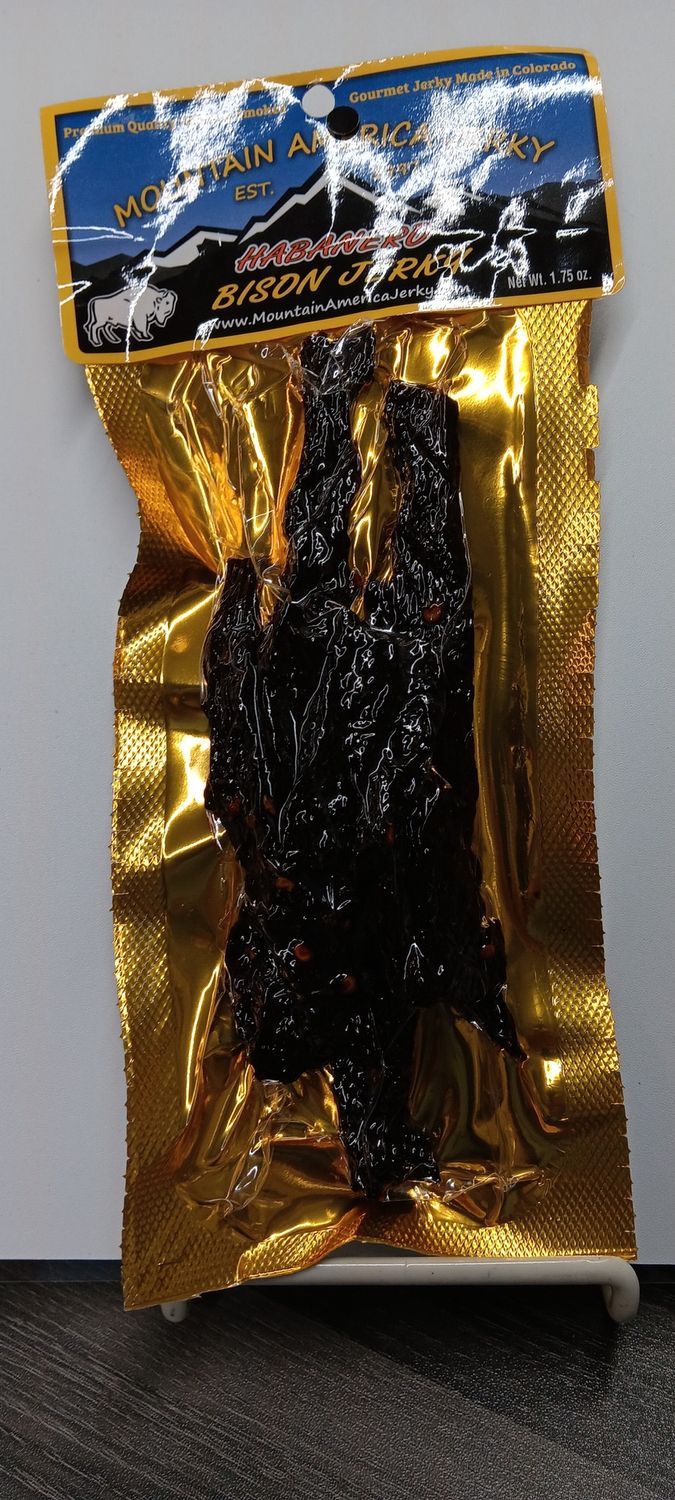 MOUNTAIN AMERICA HABANERO BISON JERKY