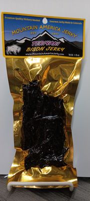 MOUNTAIN AMERICA TERIYAKI BISON JERKY