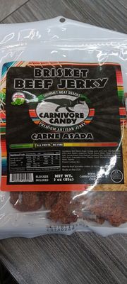 CARNIVORE CANDY BRISKET CARNE ASADA JERKY