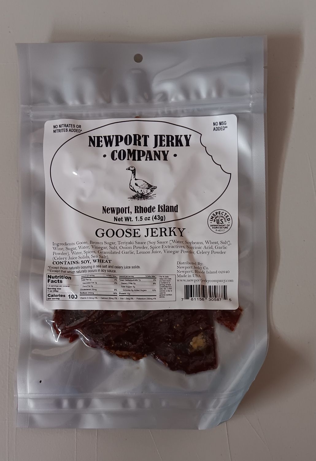 NEWPORT GOOSE JERKY