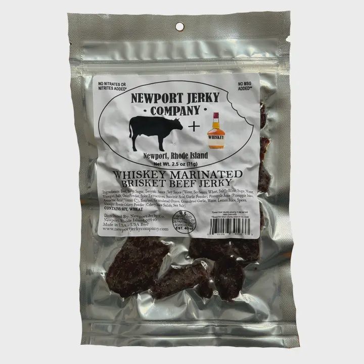 NEWPORT WHISKEY MARINATED BRISKET BEEF JERKY