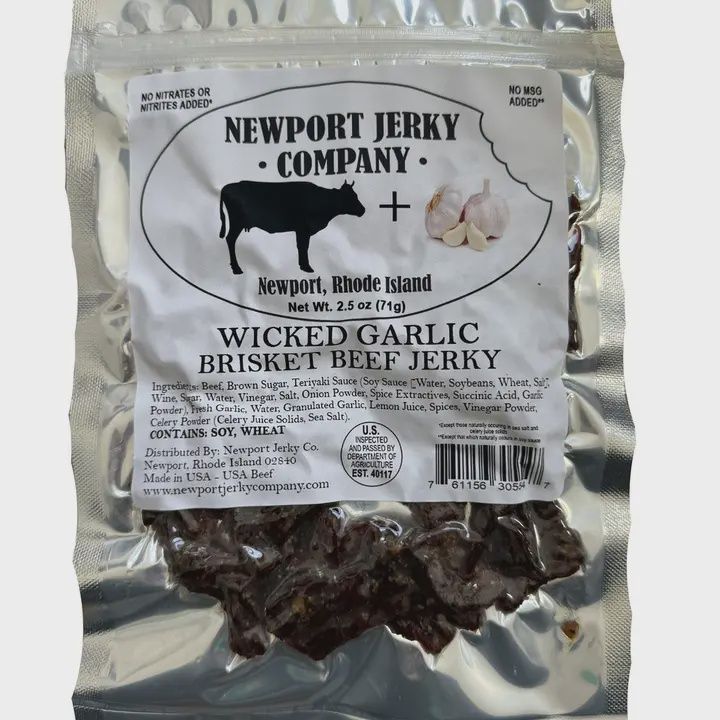 NEWPORT WICKED GARLIC BRISKET BEEF JERKY