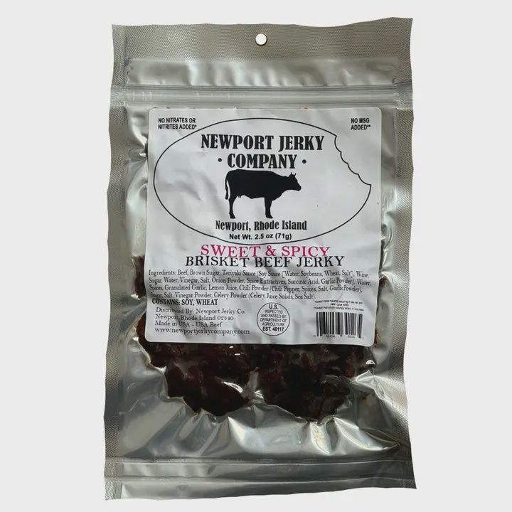 NEWPORT SWEET &amp; SPICY BRISKET BEEF JERKY
