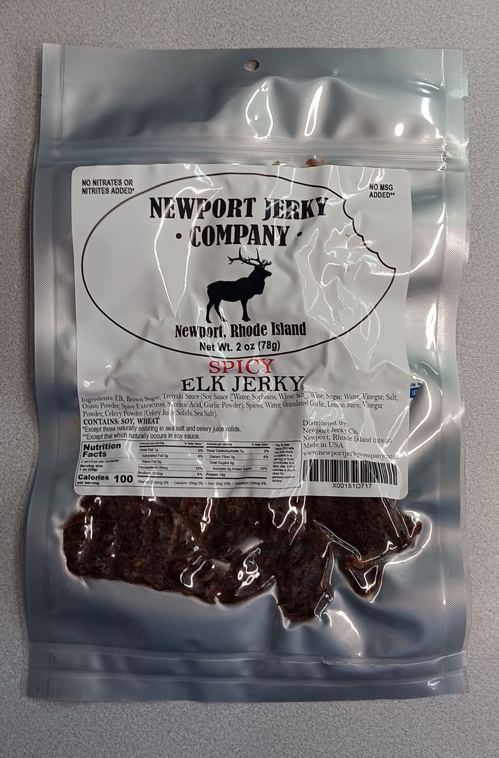 NEWPORT SPICY ELK JERKY