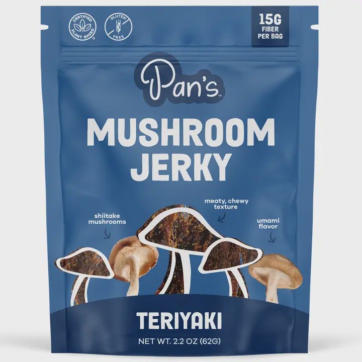 PAN&#39;S MUSHROOM TERIYAKI JERKY