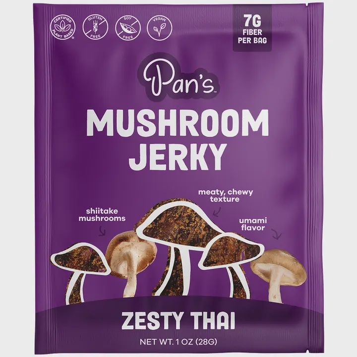 PAN&#39;S MUSHROOM ZESTY THAI JERKY