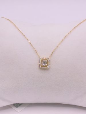 DIAMOND NECKLACE (NATURAL)D0.42CT