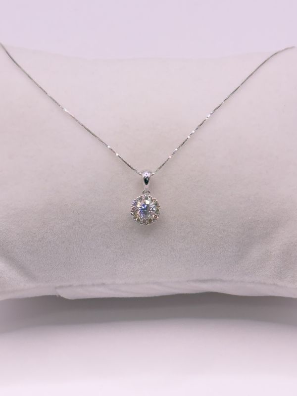 DIAMOND PENDANT(NATURAL)D0.65CT SD0.39CT