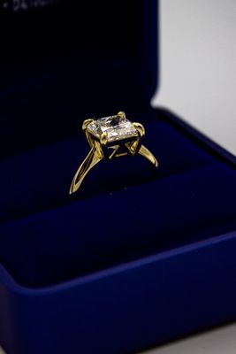 2.50CT PRINCESS LAB-GROWN F/VS1