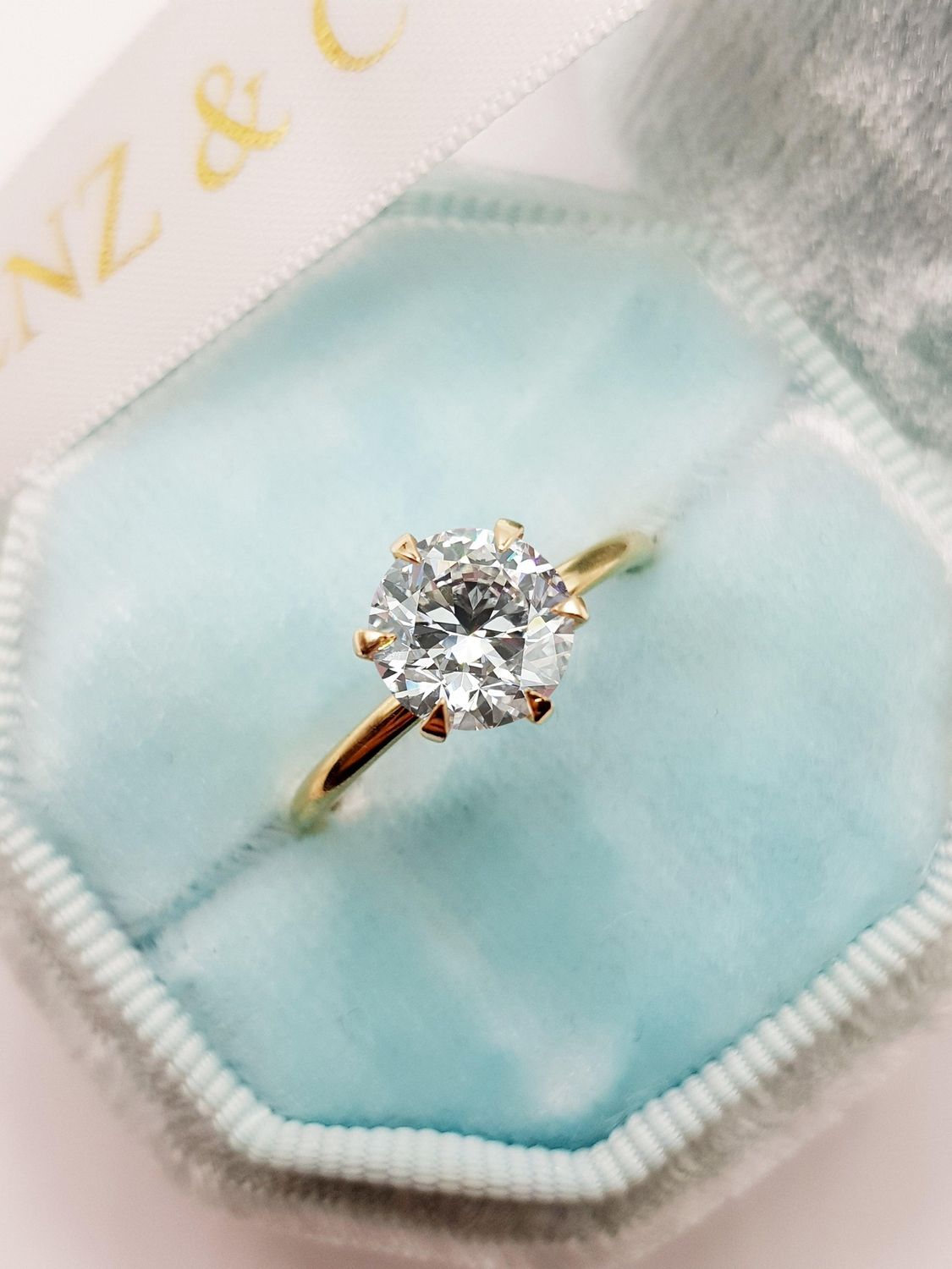 DIAMOND SOLITAIRE RING(LAB)1.53CT