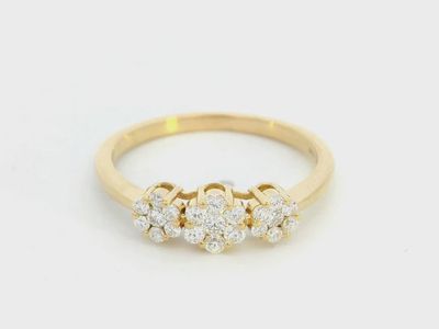 DIAMOND RING NATURAL MULTI STONE