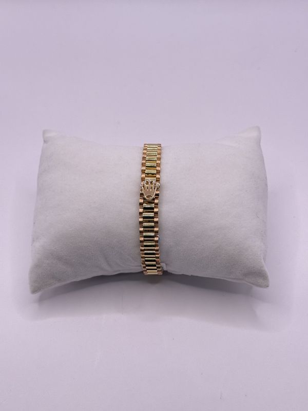 0.07CT NATURAL-GROWN F-G/VS EXCLUSIVE ROLEX INSPIRED BRACELET