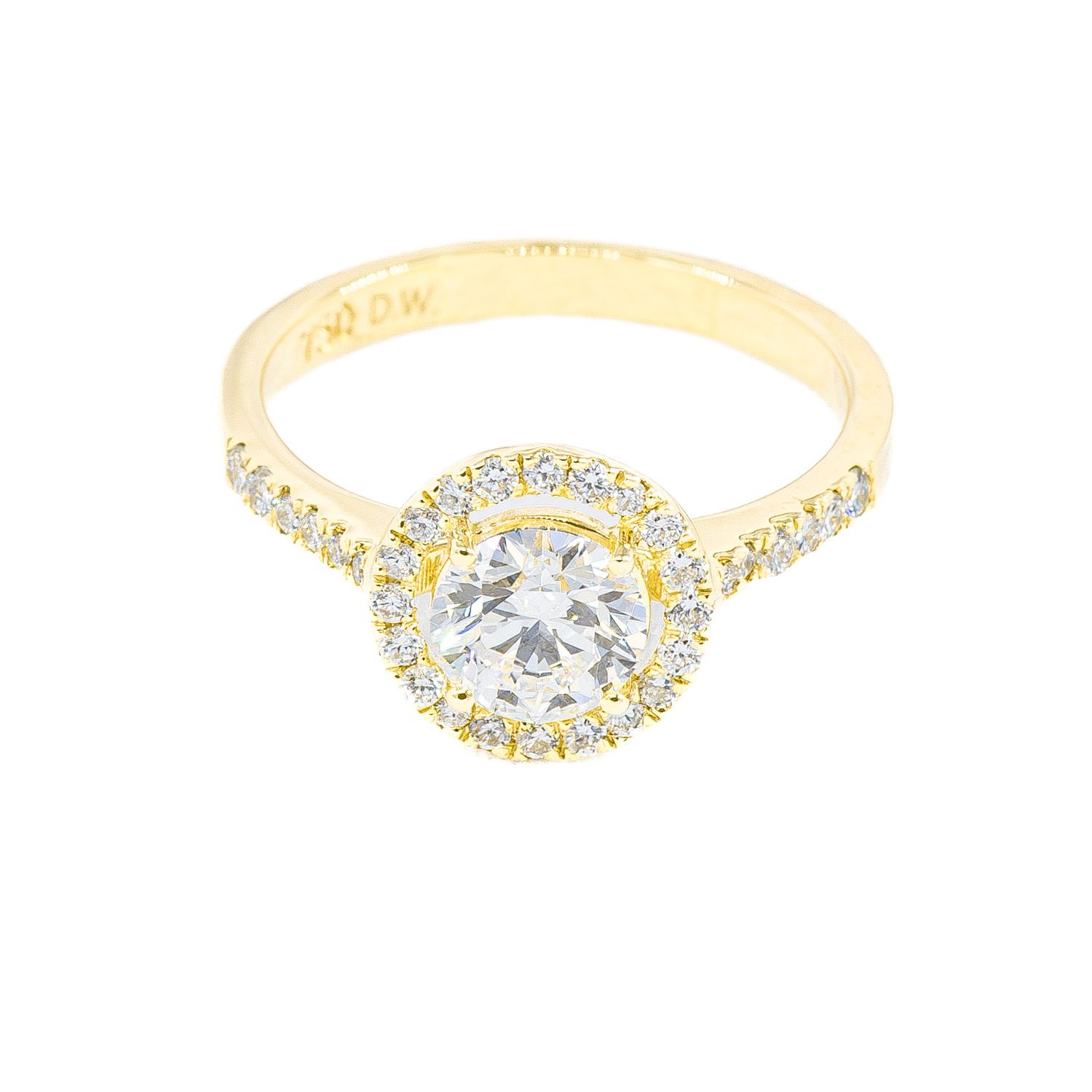 1.00CT LAB-GROWN ROUND D/VS1