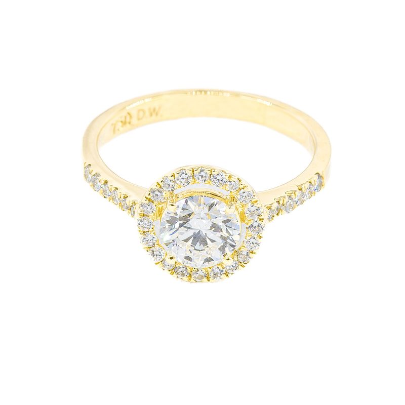 1.00CT LAB-GROWN ROUND D/VS1