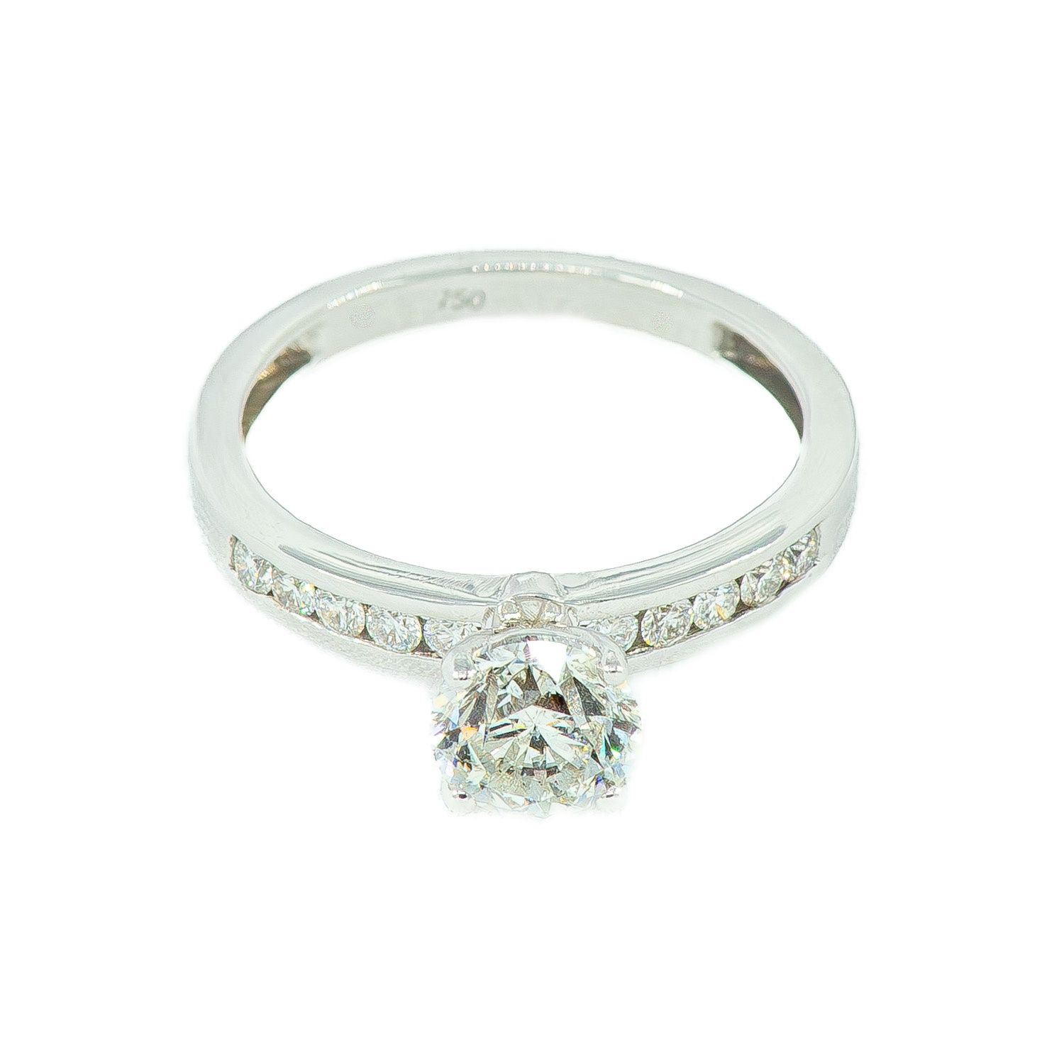 1.43CT NATURAL-GROWN ROUND G-H/SI