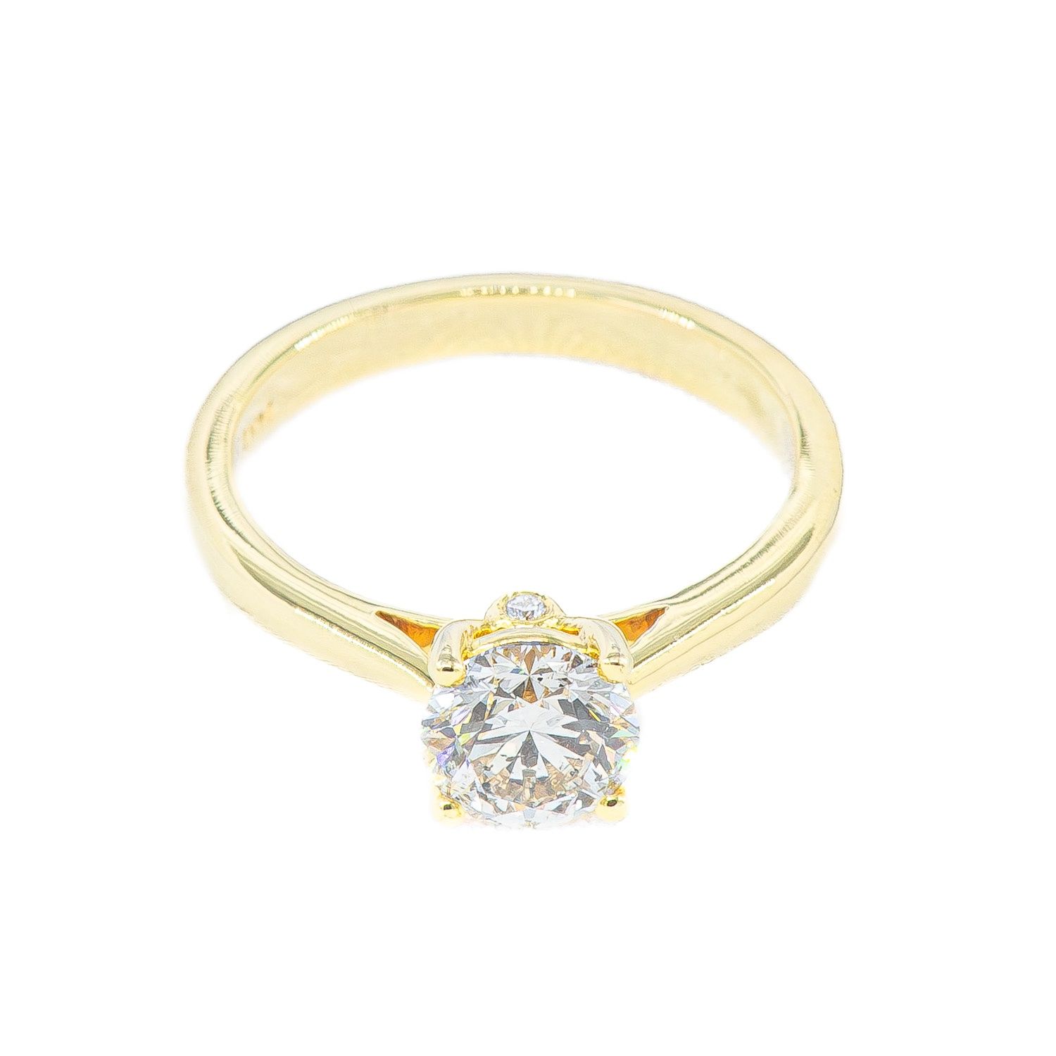 1.20CT ROUND NATURAL-GROWN G-H/SI