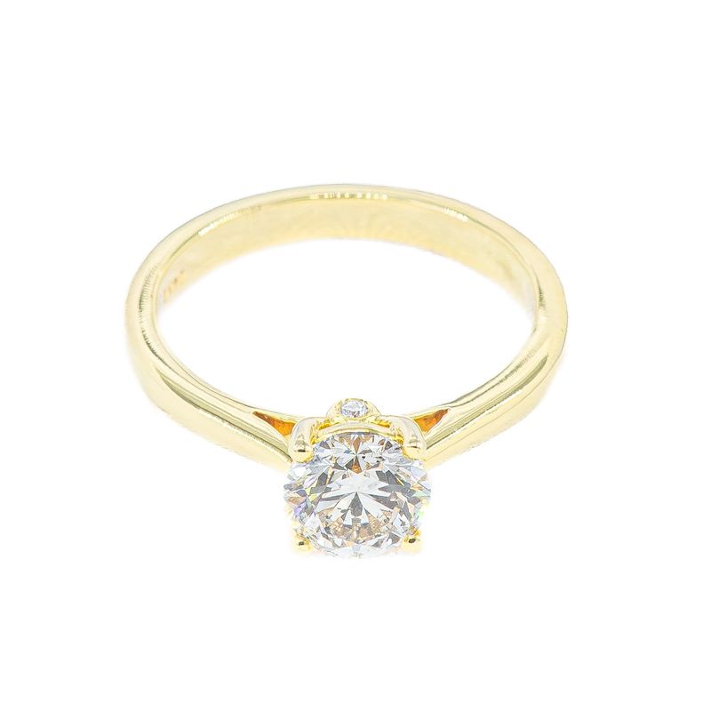 1.20CT ROUND NATURAL-GROWN G-H/SI