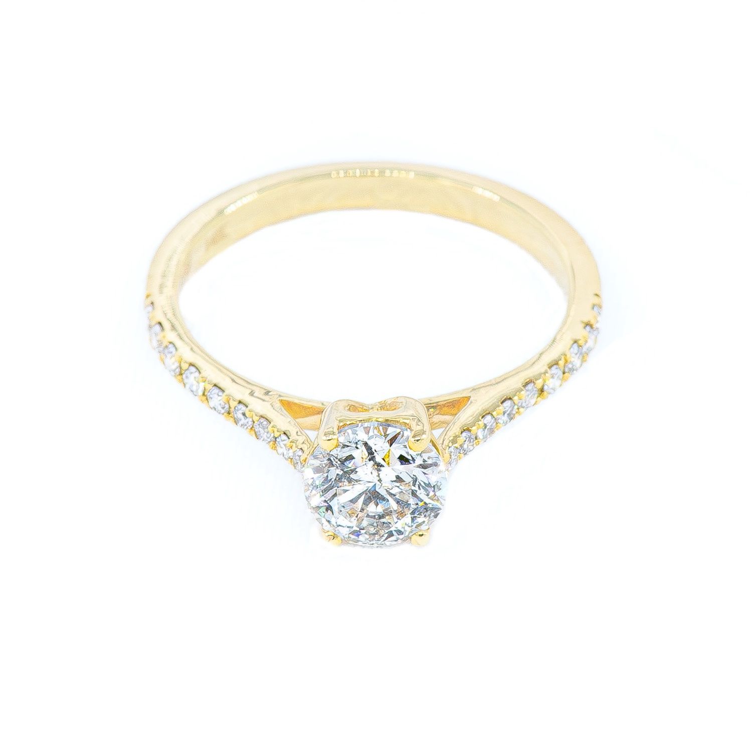 1.01CT NATURAL-GROWN ROUND G-H/SI