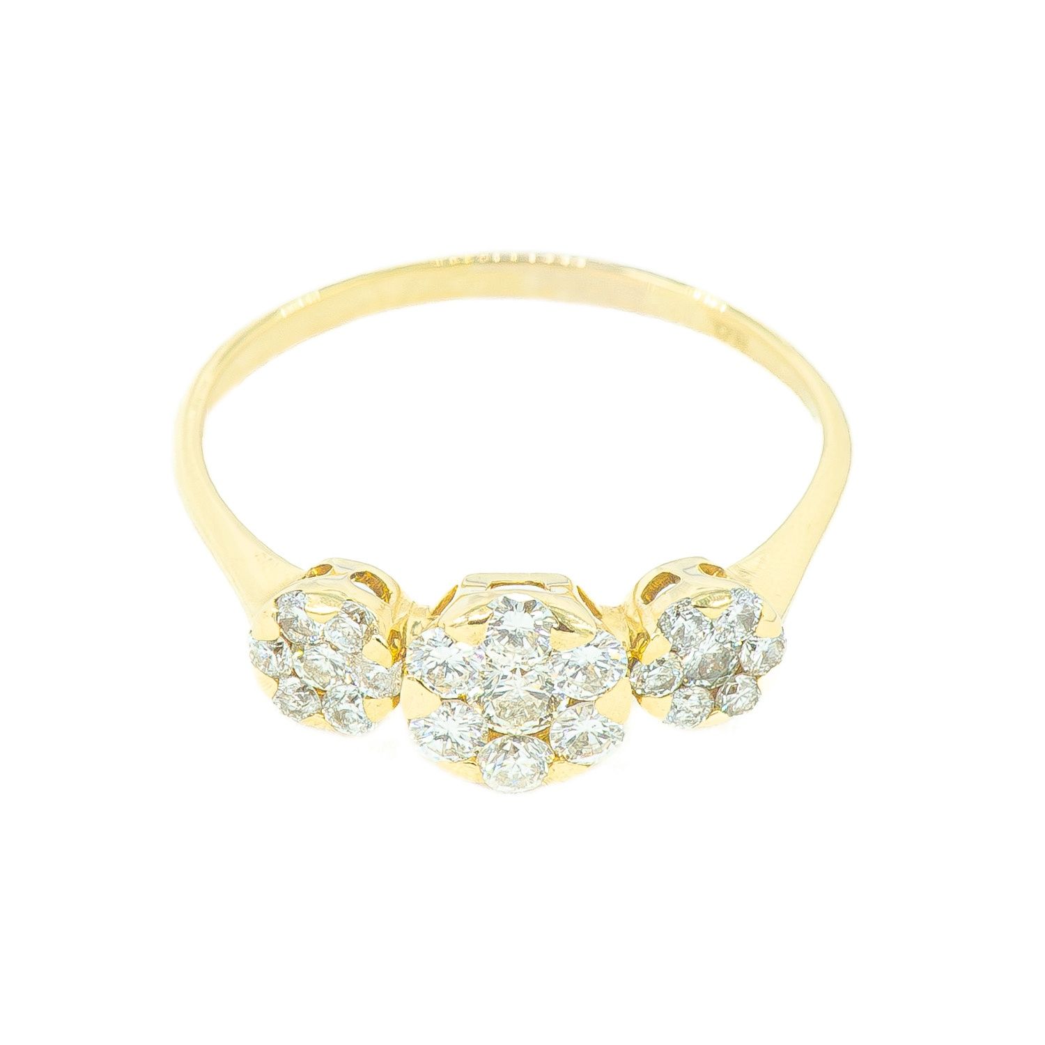 DIAMOND RING NATURAL MULTI STONE