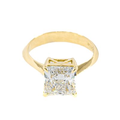 4.06CT PRINCESS LAB-GROWN E/VS2