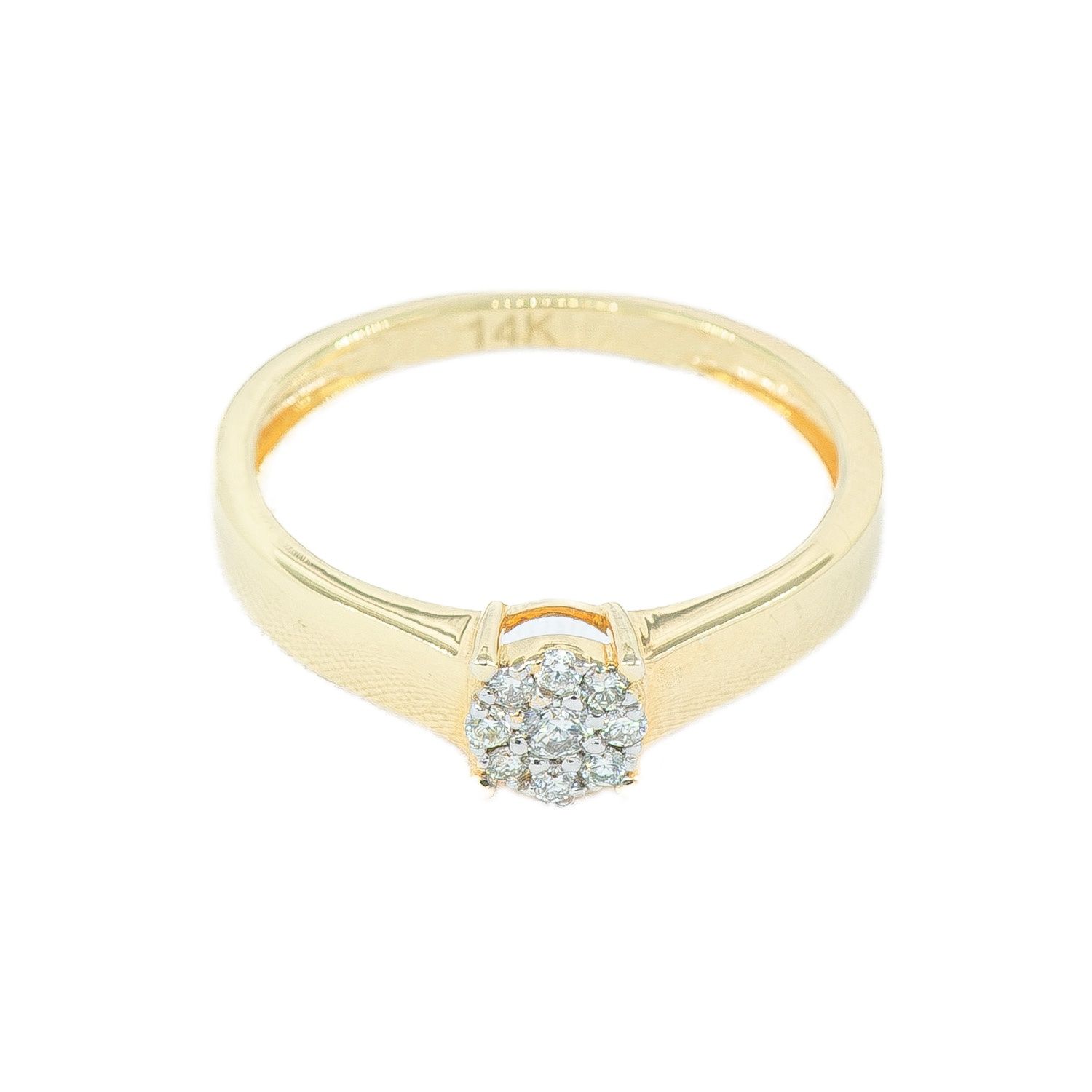 0.15CT ROUND NATURAL-GROWN F-G/VS-SI