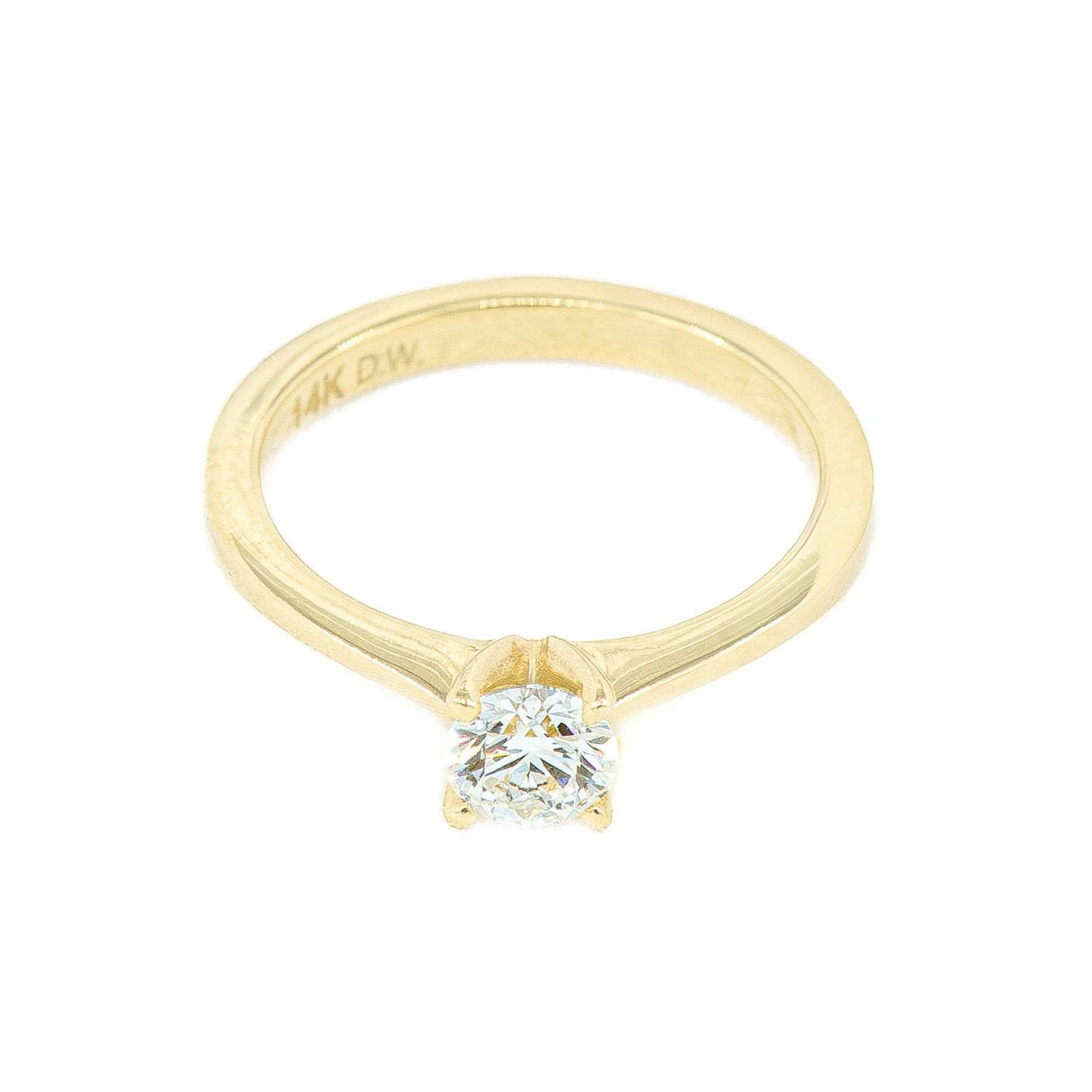 0.53CT ROUND LAB-GROWN D/VS2