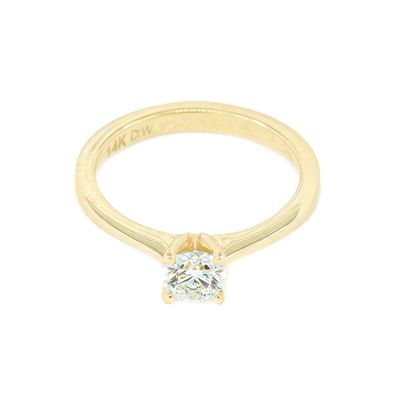 0.53CT ROUND LAB-GROWN D/VS2