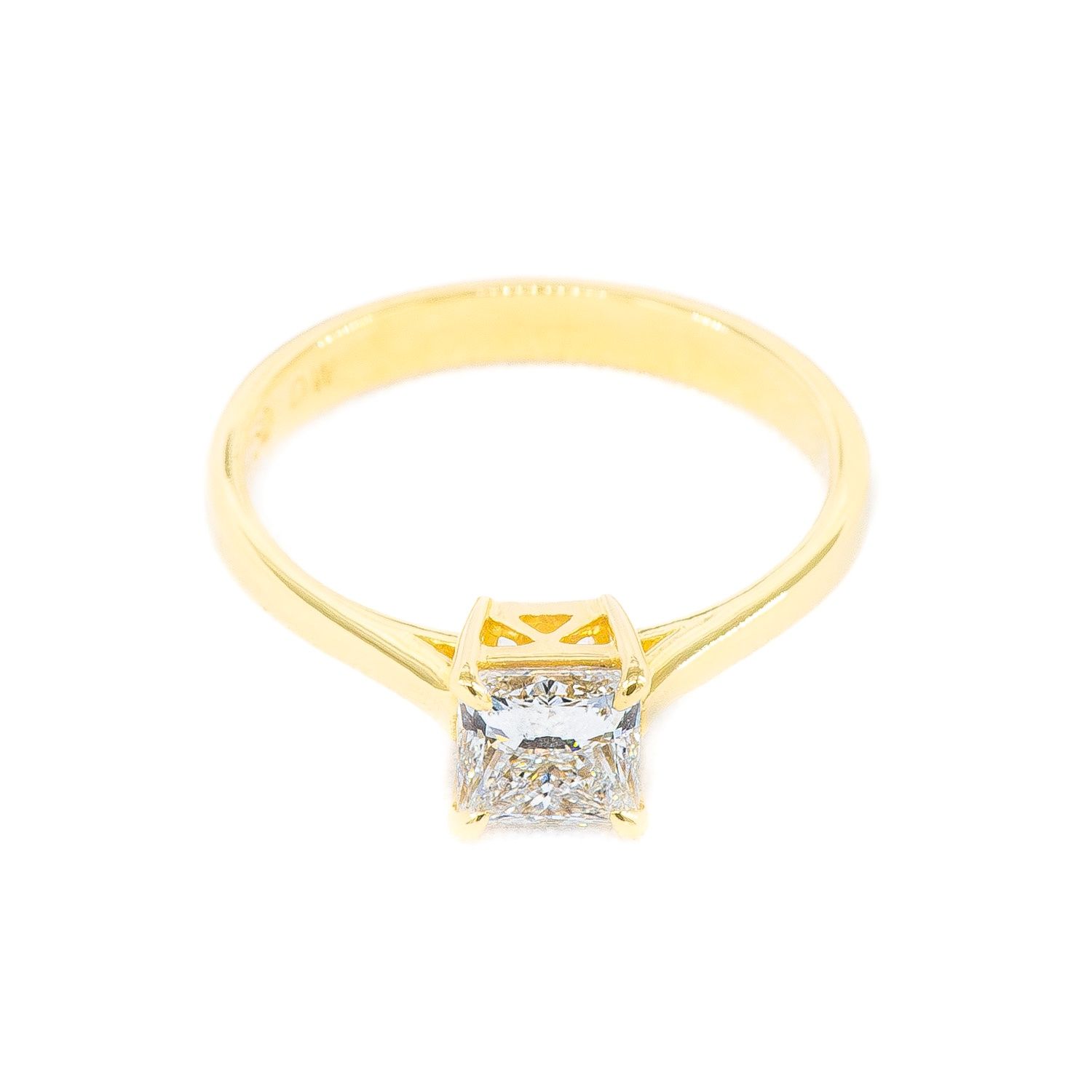 1.00CT PRINCESS LAB-GROWN E/VS1