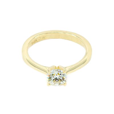 0.77CT ROUND LAB-GROWN D/VS2