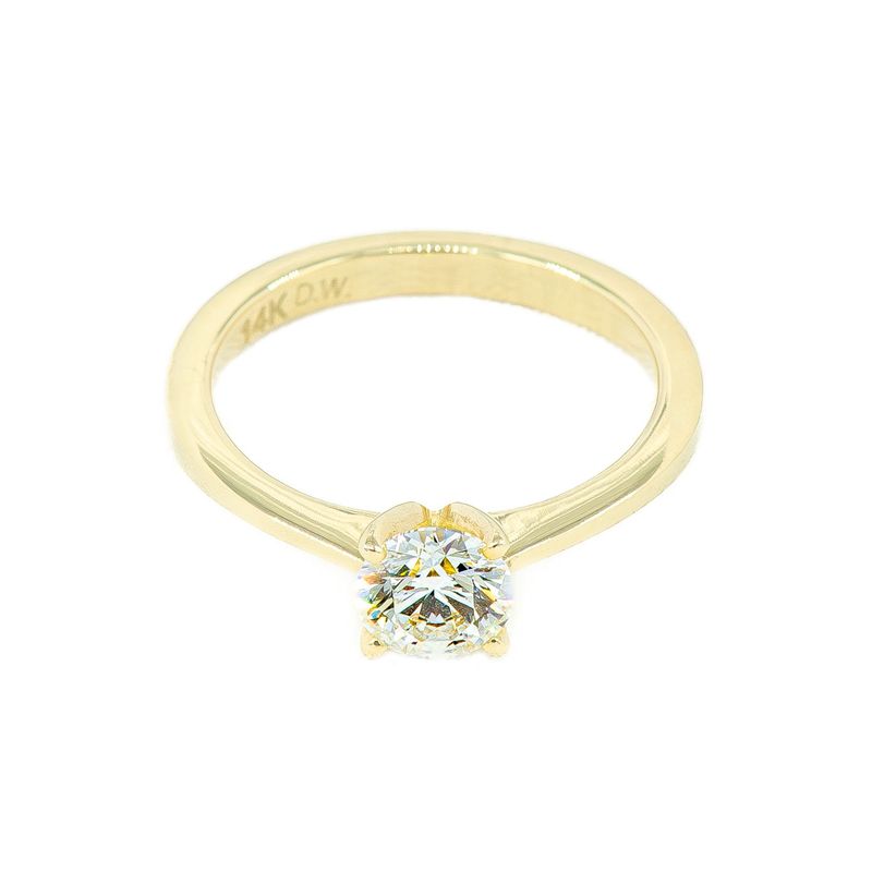 0.77CT ROUND LAB-GROWN D/VS2