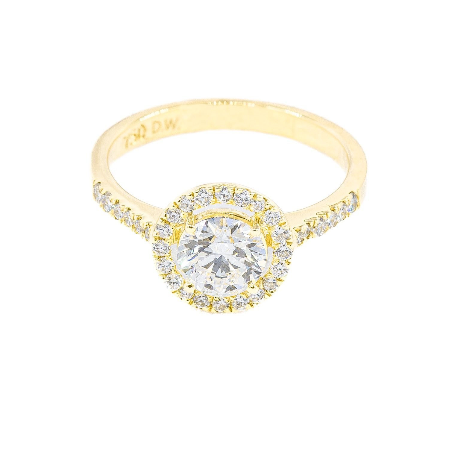 1.00CT ROUND LAB-GROWN D/VS1