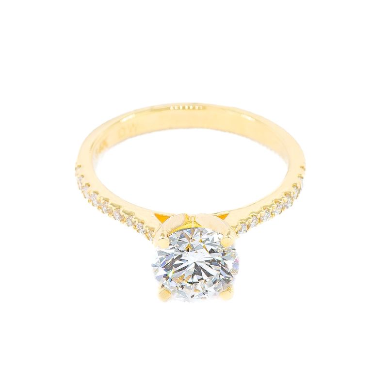 1.51CT LAB-GROWN ROUND E/VS2