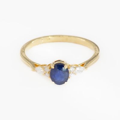 0.87CT NATURAL SAPPHIRE