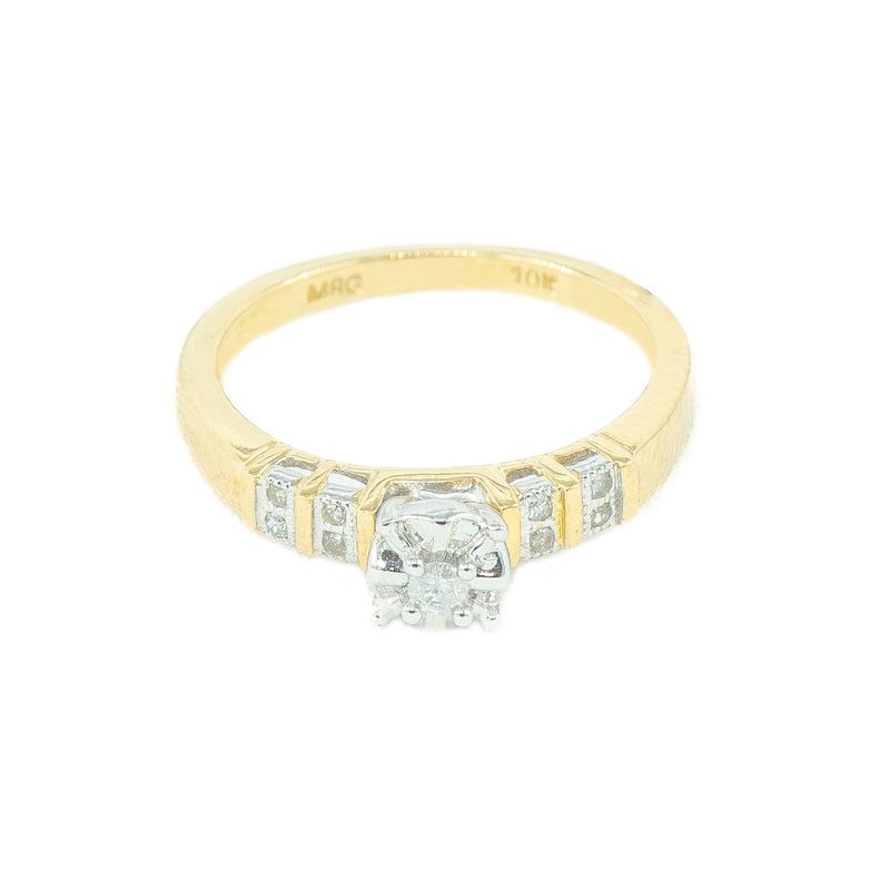 0.15CT NATURAL-GROWN ROUND I-J/SI