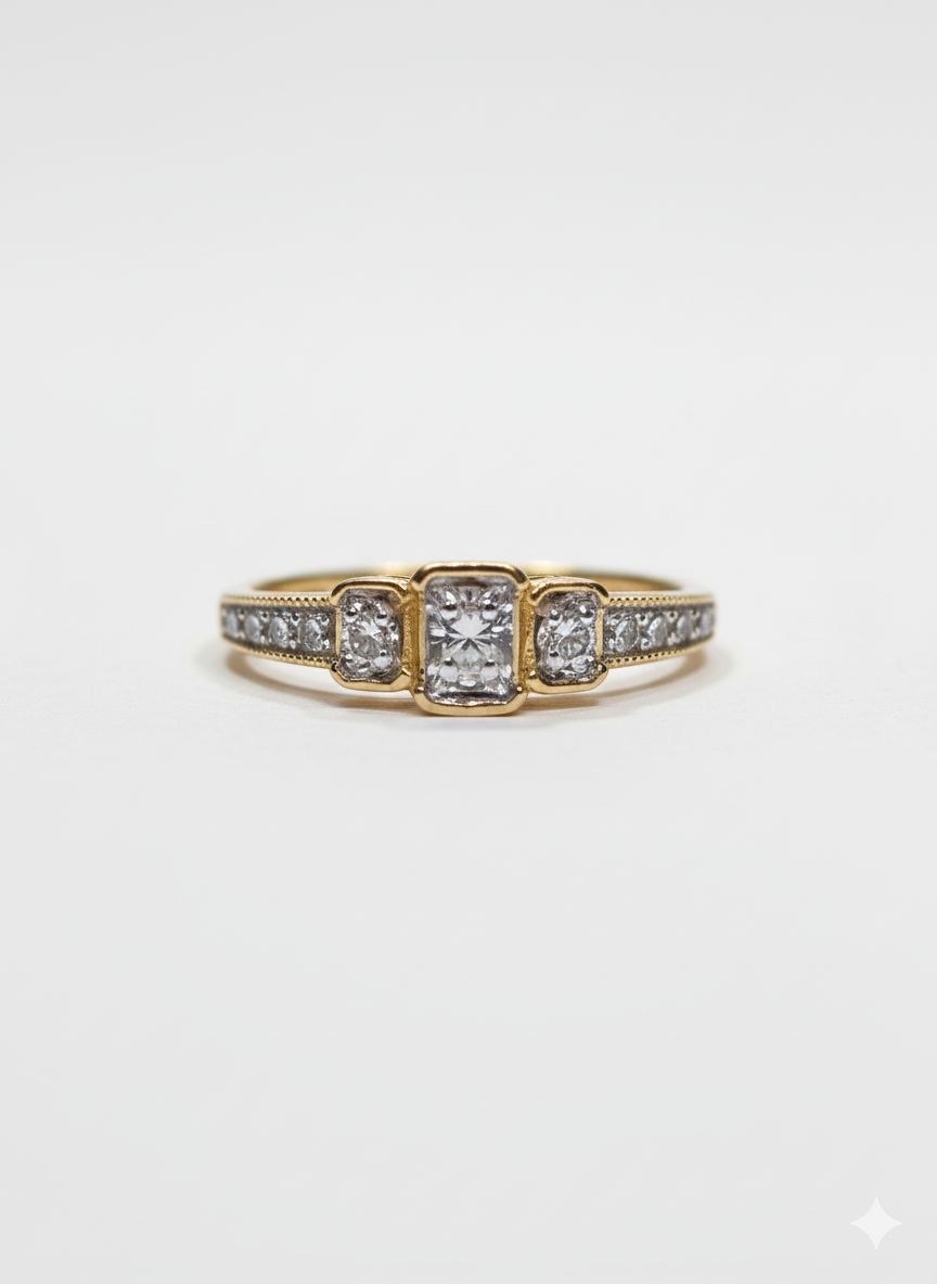 0.15CT NATURAL-GROWN ROUND I-K/SI