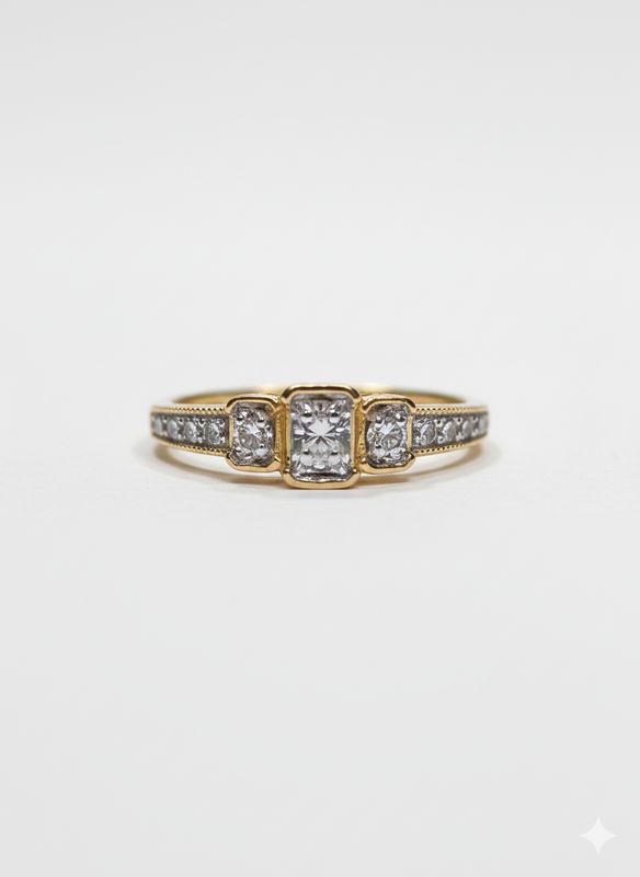 0.15CT NATURAL-GROWN ROUND I-K/SI