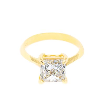 2.50CT PRINCESS LAB-GROWN F/VS1