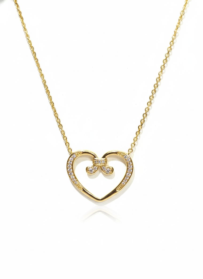 0.11CT NATURAL-GROWN PENDANT G-H/VS-SI (WITH CHAIN)