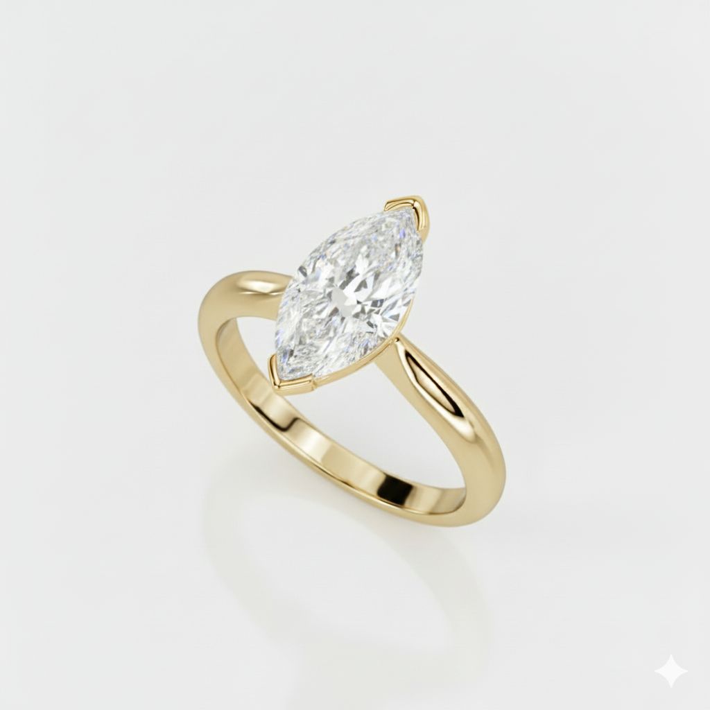 2.05CT MARQUISE LAB-GROWN E/VS2